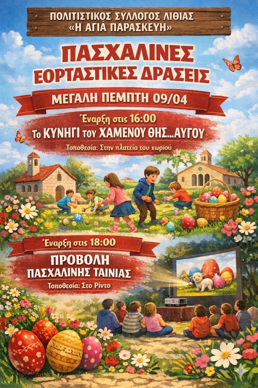 Πασχαλινές Δράσεις 2026