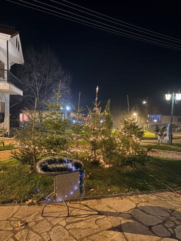 Φωταγώγηση Χριστ. Δέντρου 2025 — φωτογραφία 6
